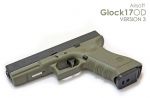 Airsoft пистолет Glock 17 Versin 3 OD