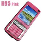 Електрошок K95 Мобилен телефон Розов