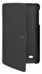 LG Quick Flip Case CCF-420 - оригинален кожен калъф, тип портфейл за LG G Pad E7 (черен)