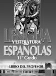 Испански език и литература, книга за учителя за 11. клас - Просвета