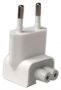 Виж оферти за AC plug EU - преходник/адаптер за захранване за Magsafe, iPhone, iPod и iPad (EU стандарт)