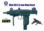 Въздушен Пистолет Mini UZI Blow Back 4.5 mm