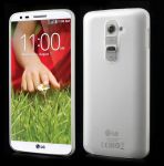 Ultra Case - ултра-тънък (0.30 mm) кейс за LG G2 (бял-прозрачен) - Sim