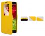 Виж оферти за Nillkin Window Flip Case - кожен калъф, тип портфейл за LG G2 (жълт) - Sim