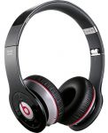 Beats by Dre Wireless Over Ear - DJ-ски слушалки с микрофон и управление на звука за iPhone, iPod и iPad (черен)