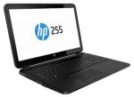 Лаптоп HP 255 G3, A4-5000 Quad with AMD Radeon HD 8330(1.5GHz/2MB/4Cores), 15.6" LED HD AG + WebCam, 4GB DDR3L 1DIMM, 500GB HDD 5400RPM, DVDRW, WiFi 802.11 b/g/n, BT, 3C Batt, Free Dos + HP Basic Carrying Case - HEWLETT-PACKARD