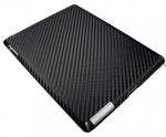 XGear ExoSkin Carbon - комплект карбоново фолио за iPad 3/2 и iPhone 4/4S (предно+задно) - черен