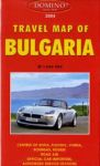 Travel map of Bulgaria – 1:540 000