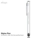 Elago Stylus Pen - писалка за iPhone, iPod, iPad, Samsung и мобилни устройства (бял)