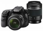 Огледално-рефлексен фотоапарат Sony SLT-A58Y, 18-55mm + 55-210mm