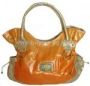 Виж оферти за Елегантна дамска чанта в златно и оранжево
