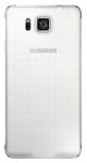 Samsung Battery Cover EF-OG850SW - оригинален заден капак за Samsung Galaxy Alpha (бял)